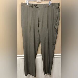 Haggar Travel Performance Classic Fit Dress Pants 251 Khaki Size 40x30 NWT